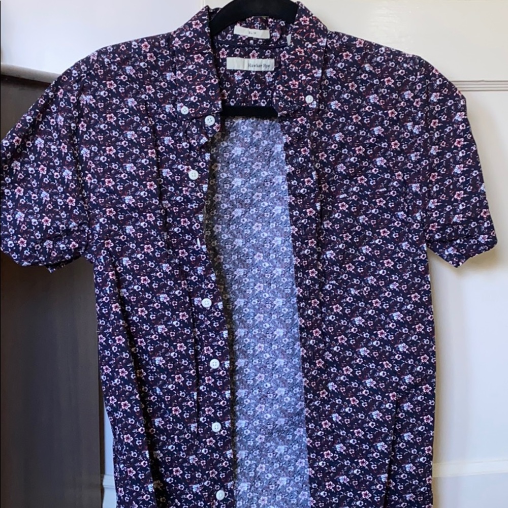 Floral Print Short Sleeve
